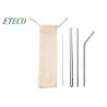 Buy cheap Metal Finish Short Straws For Cocktails , Straight Stainless Steel Straws from wholesalers