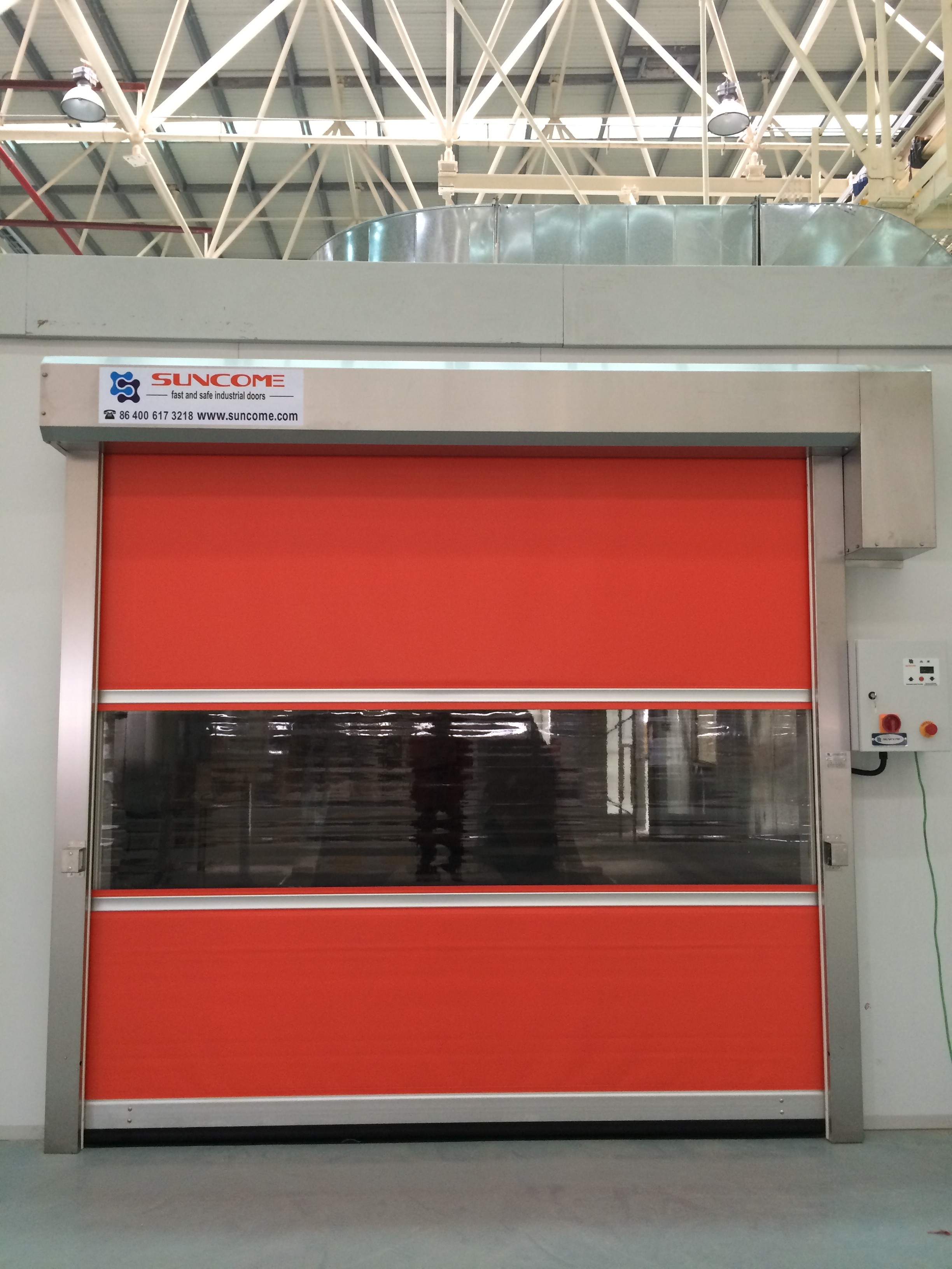 High Frequency Using Industrial High Speed Door , Automatic Shutter Door
