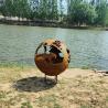 Buy cheap Heavy Duty Modern Corten Steel Fire Pits Assembly Required 3mm Thickness from wholesalers