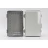 Buy cheap 275x175x110mm / 10.82"x6.89"x4.33" Hinged Lid Junction Box Solid Gray Lid ABS Plastic from wholesalers