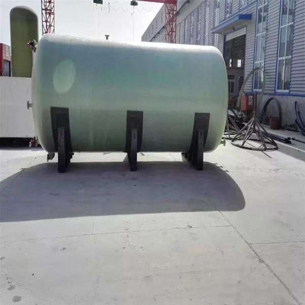Buy cheap Cylindrical Durable FRP Horizontal Tank Filament Winding Water Reservoir from wholesalers