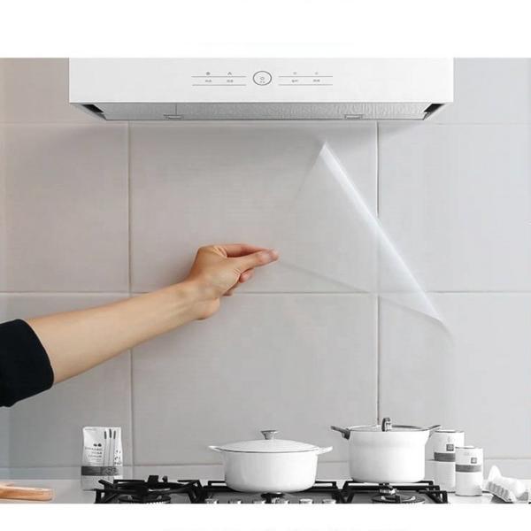 Buy cheap Vinyl Wallpapers for Kitchen Transparent Film Backsplash Self Adhesive from wholesalers