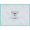 Buy cheap Round Top Perfume Bottle Caps / Plastic Perfume Cap With Shiny Silver Coating from wholesalers