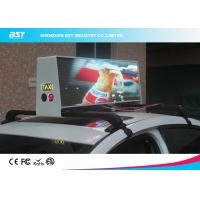 Buy cheap High Brightness Led Taxi Top Advertising Signs With Wireless Control , 192×64 product