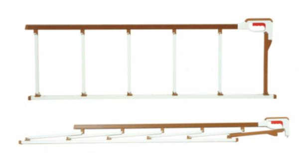 Buy cheap OEM Hospital Bed Side Rail Guard With Aluminum Alloy Lightweight 1360*420mm from wholesalers