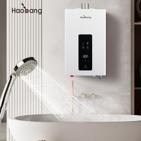 Buy cheap Commercial Forced Exhaust Gas Water Heater With ≥93% Efficiency And Safety Features Flame Failure Protection from wholesalers