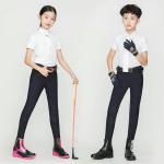 Children's Horse Riding Breeches Non Slip Anti Wear Knee Silicone Equestrian