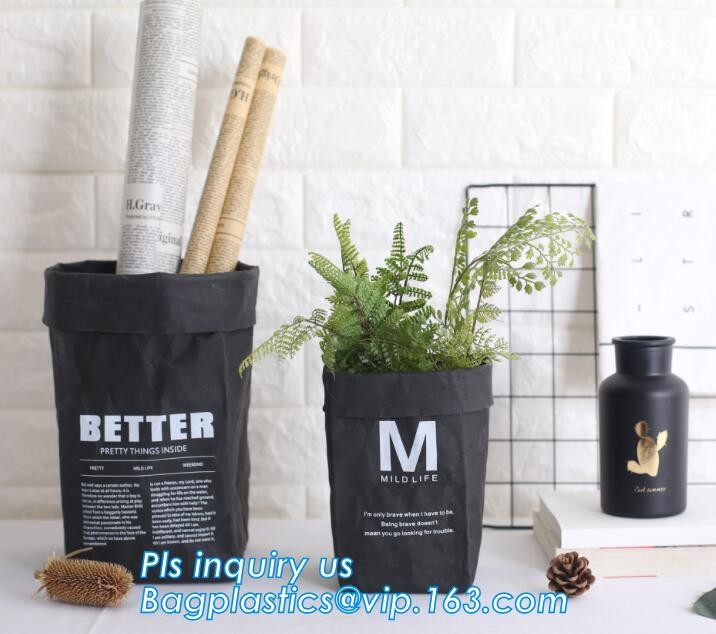 washable paper and tyvek foldable storage sack basket, tyvek bag waterproof storage container hamper baskets bagplastics
