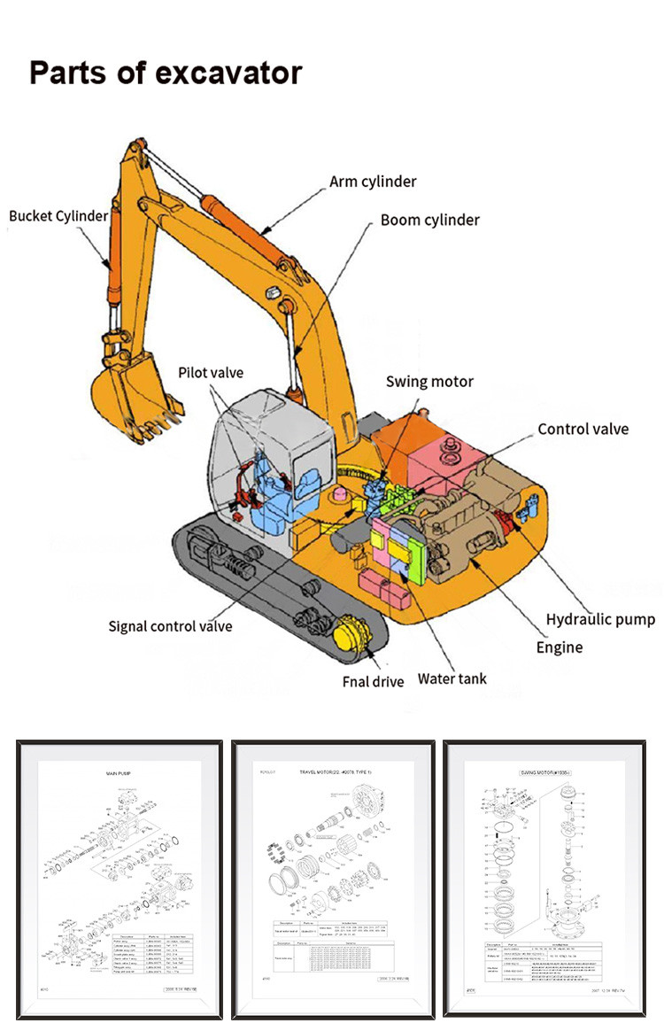 4625367 ZAX240-3 9243323 Excavator Swing Gearbox