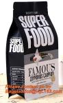 Pet Dog Food Bag for Dog Food Packaging,resealable zipper stand up pet food bag