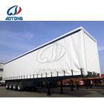 Semi-Trailer Steel Tarpaulin Printable Side Curtains for 14000 curtain trailer