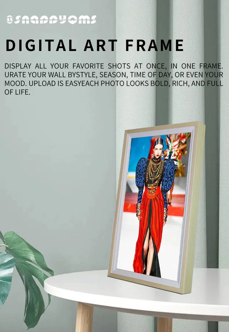 21.5 24 27 32 Inch Digital Photo Frame 1920 X 1080 For Home Wall Mount