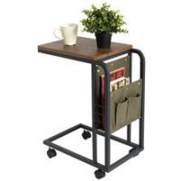 Buy cheap Wood Top 45cm Length Portable Folding Laptop Desk Detachable Metal Frame product