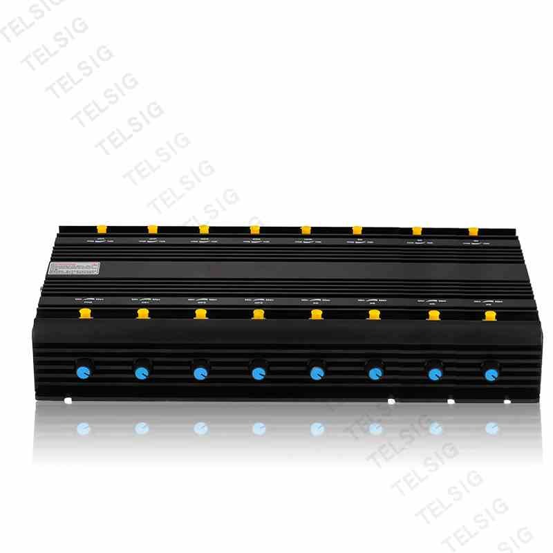 16 Antenna Cell Phone Signal Jammer Anti Bomb RF Blocker For GPS / Lojack / 2 / 3 / 4G
