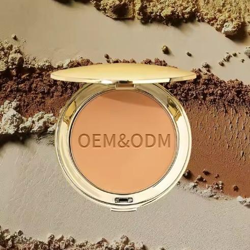 Buy cheap Natural Makeup Compact Powder Pressed Powder Compact Makeup Foundation Powder Customized Private Logo from wholesalers