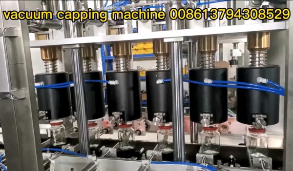 Buy cheap 1500 Bottles / Hour Vacuum Capping Machine For Filling Sealing from wholesalers