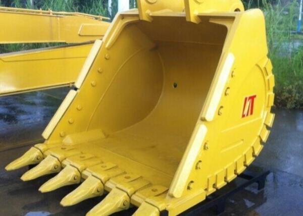 Buy cheap Standard Capacity 1.2 cum Excavator Heavy Duty Bucket For Dig Rock from wholesalers