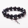 Buy cheap High Quality Handmade 16 - 18mm Pure Natural Luxury 100% Agarwood Oud Wood Bead Bracelets No Resin Authentic from wholesalers