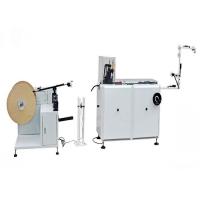 Buy cheap Twin Loop Ring Spiral Forming Machine Automatic Binding Material Nylon Coated product