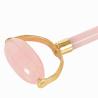 Buy cheap Custom Pink Rose Quartz Facial Roller Jade Face Massager from wholesalers