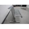Buy cheap Street Park Outdoor Metal Benches Furniture With Back free standing from wholesalers