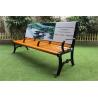 Buy cheap Wooden Customized Outdoor Furniture Bench For Advertisement OEM ODM from wholesalers