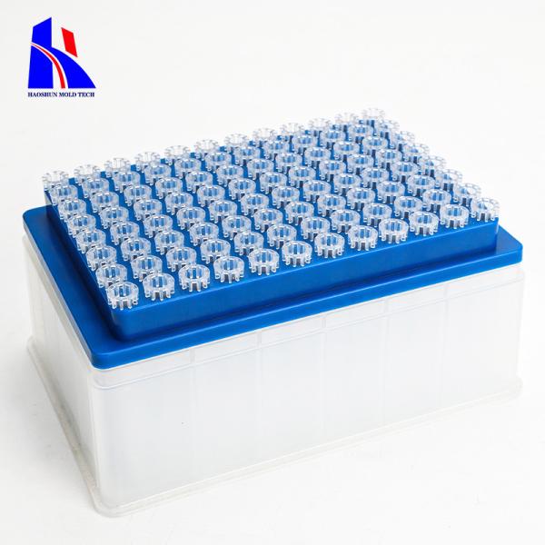 Buy cheap Polished Plastic Injection Molding Parts Medical Grade PP Material Blue Color from wholesalers