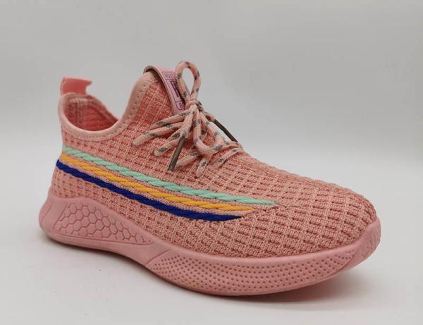 Buy cheap Sock Upper OEM Kids Girls Running Shoes Fly Knitting Anti Slippery from wholesalers