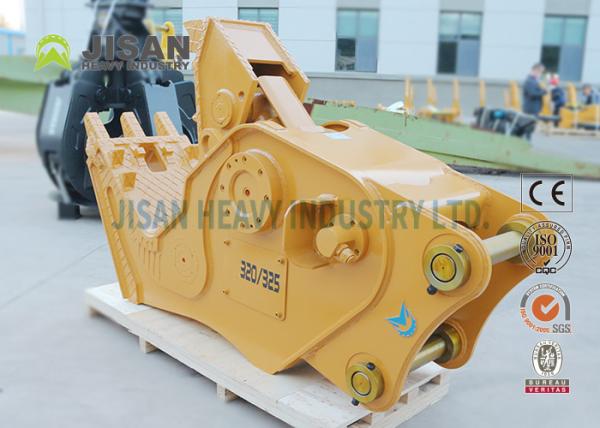 Buy cheap 350bar Hydraulic Excavator Concrete Pulverizer 400mm Cutter Depth from wholesalers