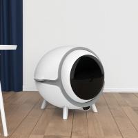 Buy cheap WiFi Auto Cat Litter Box Large Portable Hands Free Automatic Shoveling product
