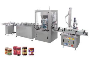Buy cheap Non Soda 500ml 8000BPH Glass Bottle Sauce Filling Machine from wholesalers