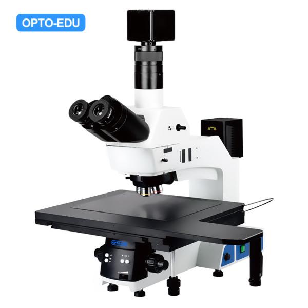 OPTO EDU A13.0915 Trinocular Metallurgical Microscope Semi-APO Motorized