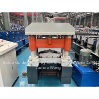 Buy cheap Metal Zinc Roof Ridge Hat Roll Former Customized Design Step Roof Ridge Cap product