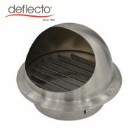 Buy cheap Grey Wall Mounted Air Vents , 6 Inch 201 Stainless Steel Round Air Vents Hood product
