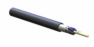 Buy cheap SZ Stranded outdoor Single Strand Fiber Optic Cable For Industial And Military With PE Sheath from wholesalers