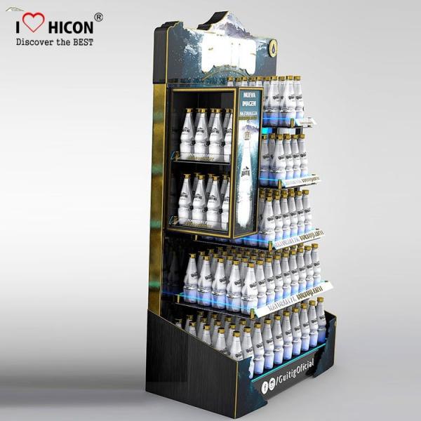Buy cheap Wine Shop Metal Display Fixtures Wholesale Metal Store Display Racks from wholesalers