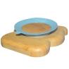 Buy cheap BPA Free Silicone Baby Feeding Set Divided Suction Bamboo Silicon Baby Plate MHC from wholesalers