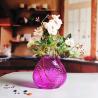 Buy cheap Home Decoration 8" Fish Style Vintage Pink Glass Vase from wholesalers