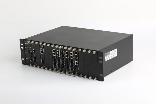 Buy cheap RoHS Certification Dual Power Supply 3U Media Converter Rack 16 Port from wholesalers