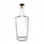 Beverage Industrial Clear 750ml Glass Liquor Wine Vodka Tequila Gin Bottle with