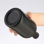 Acceptable Customer's Logo Glass Bottle with Matte Black Spray Printing 500ml