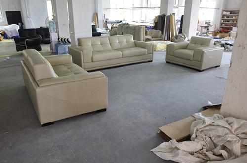 Buy cheap Sectional genuine leather sofa furninture 1+3+chaise h993 from wholesalers