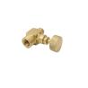 Buy cheap 3/8 NPT Male X 3/8 NPT Female Brass Needle Valve High Pressure from wholesalers