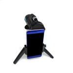 Black Cell Phone Monocular Telescope Life Waterproof BKA4 For Travelling