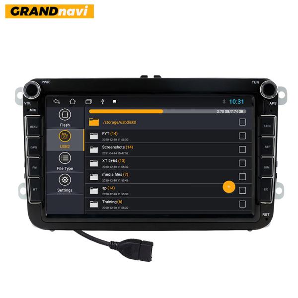 Buy cheap GPS VW Car Radio With Bluetooth / USB Port / Rearview Camera from wholesalers