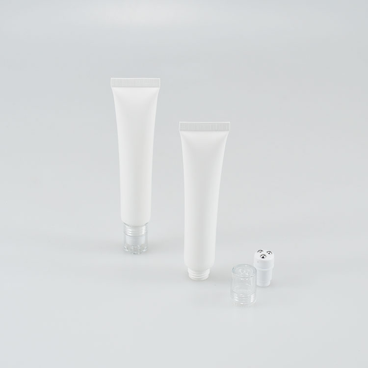 Plastic PP Soft Tube Packaging with 15g Capacity PE Collar and Massage Applicator
