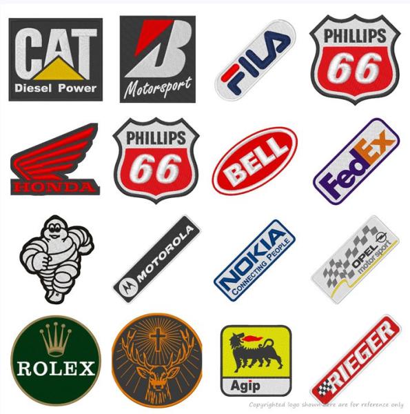 Buy cheap Personalized Company Logo Embroidery Patch Woven For Clothing Iron On from wholesalers