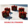 Buy cheap Flanged Stainless Steel Wire Mesh Duplex Oil Strainer Model As20 Cb/T425 Flow Capacity 1-1000m3/H from wholesalers