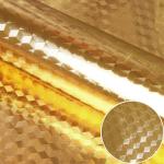 Vinyl Wallpapers Self Adhesive Golden Wall Covering 3D Wall Stickers for