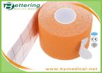 Waterproof Cotton Kinetic Kinesiology Tape , Elastic Athletic Tape For Sports